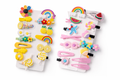 Kids Cute Hair Clip Set – Rainbow, Flower & Fruit